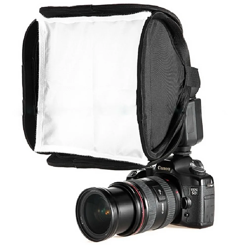 Мини-софтбокс 23 см рассеиватель для вспышки SpeedLight складной софтбокс цифровой
