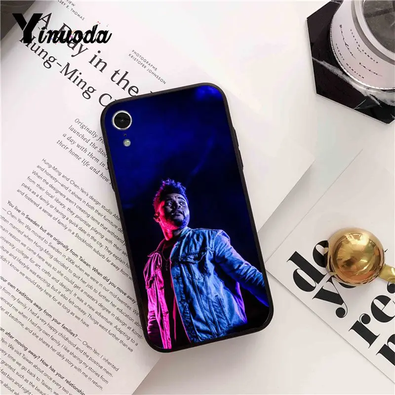 Yinuoda в выходные дни, мягкий чехол для телефона из ТПУ с узором Starboy для iPhone 8 7 6 6 S Plus X XS MAX 5 5S SE XR 10 чехлов