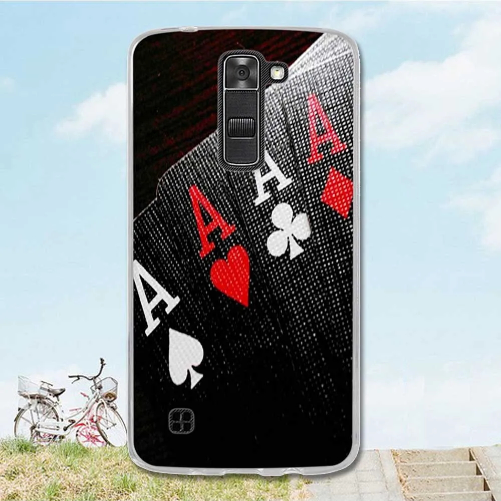 Мягкий силиконовый чехол для LG K7/дань 5 LS675/X210 X210DS чехол-накладка из мягкого