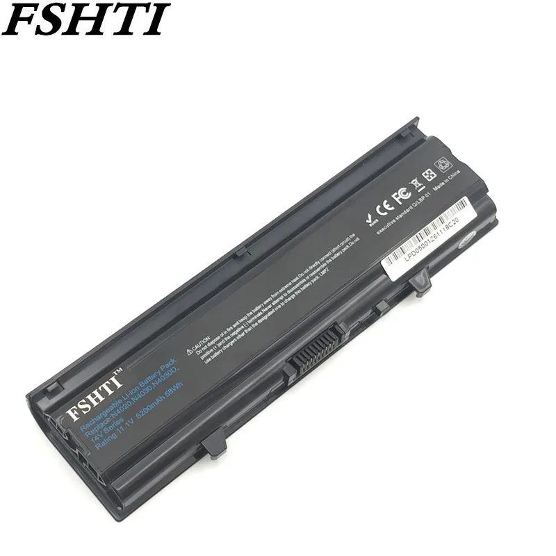 Аккумулятор для ноутбука Dell Inspiron 14V 14VR M4010 N4020 N4030 N4030D TKV2V W4FYY X3X3X 0M4RNN FMHC10 5200 мАч 6