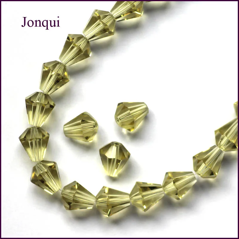 Бусины биконусные граненые 10 Х9 мм 100 шт.|bead spacers|bead shawlbeads loose |