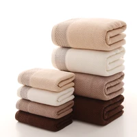 new honeycomb terry towels set for adults face bathroom 2pcs hand towels 1pc bath towel toalhas de banho 3pcsset