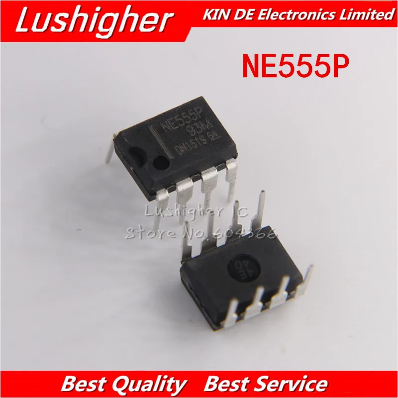 10 шт. NE555 DIP8 NE555P NE555N 555 DIP новый оригинальный| |