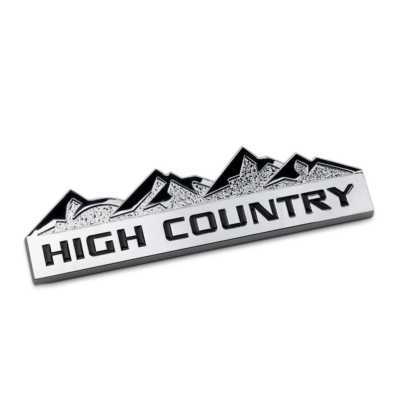 12 4 см страна с изображением заснеженной горы Trail НОМИНАЛЬНАЯ бар хром значок из