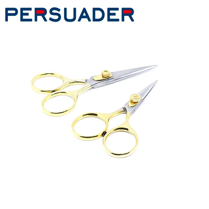 

PERSUADER Sharp&Small Trimming Fly Tying Scissors adjustable tension 4''or 5''first class gold loop razor cutter fly tying tools