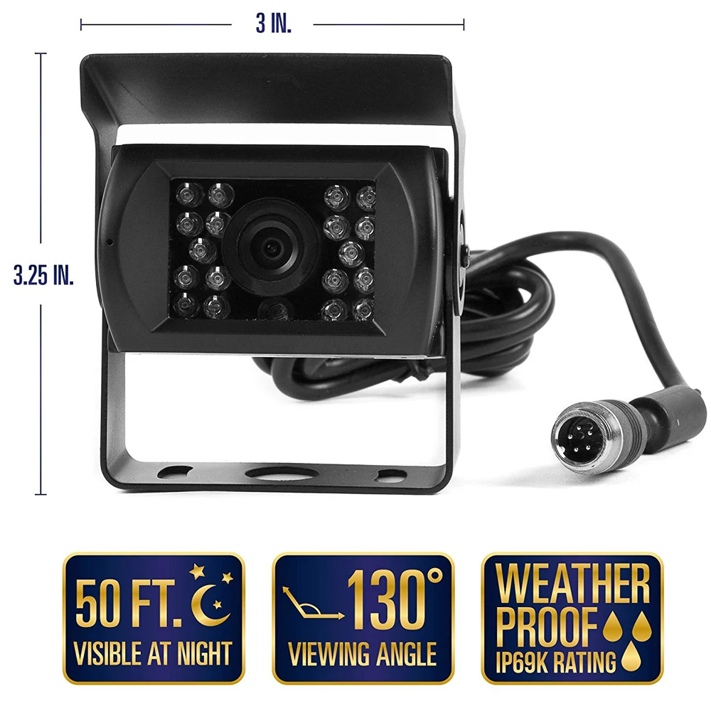 7 дюймовый ЖК монитор для парковки автомобиля грузовика автобуса с кронштейном 2
