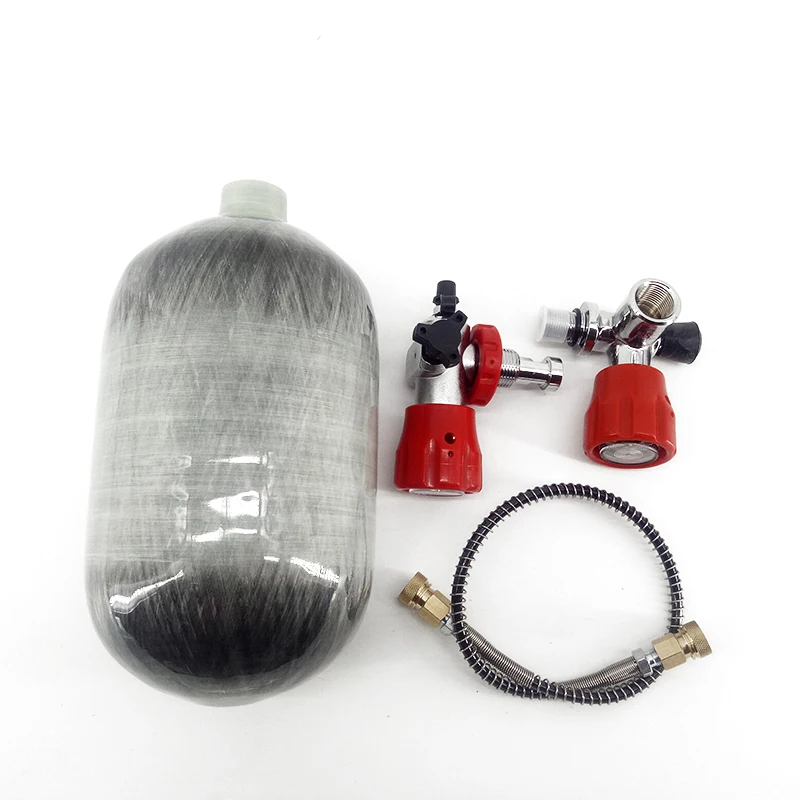 AC52011 2L CE Scuba Pcp Air Tank/Air Rifle Pressure/Airforce Condor Paintball AirGun Tank Cylinder Pcp Valve Filling Station