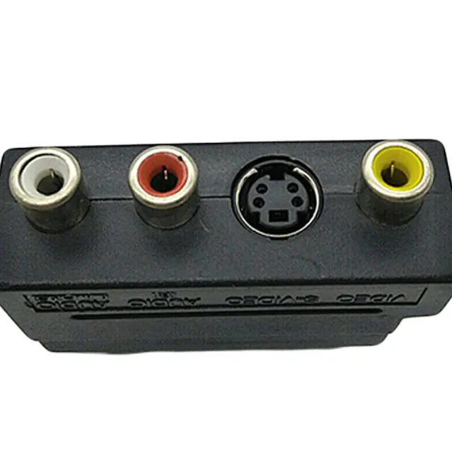 Высококачественный адаптер Centechia с RGB Scart на композитный 3 RCA S Video AV TV Аудио