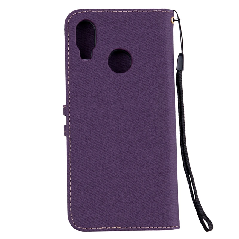 Coque Мода флип чехол для huawei P20 Lite искусственная кожа + силикон бумажник задняя