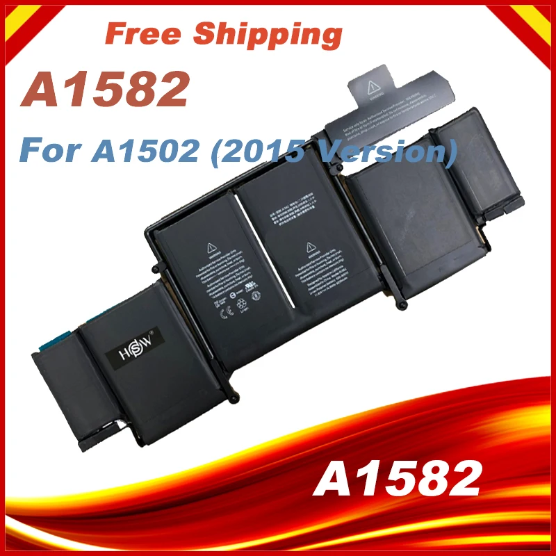 HSW 11 42 в новый оригинальный аккумулятор A1582 для ноутбука Apple MacBook Pro 13 &quotRetina A1502 2015