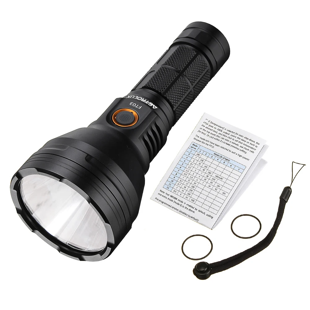 Astrolux светодиодный фонарик FT03 SST40-W 2400lm 875 М мини фонарь narsilm v1.3 USB-C Перезаряжаемые 2A 26650 21700 18650 светодиодный фонарик