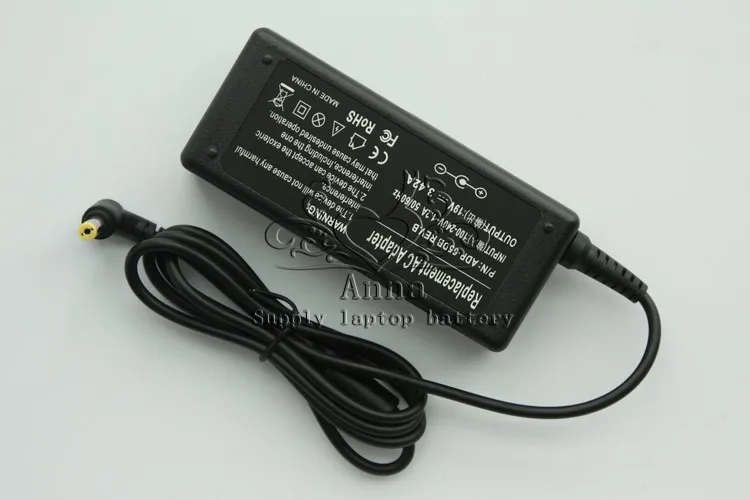 Replacement For Acer 19V 3.42A 5.5*1.7MM 65w 5740 5340 3810T 4315 5738 5338 Laptop AC Charger Power Adapter | Компьютеры и офис