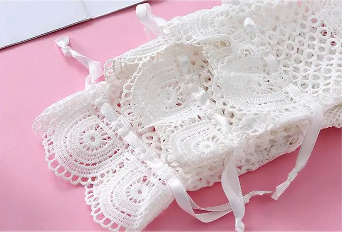 Белый круг нижней ткани шнурок волна кружева мешок для DIY разное сумка для рукодельных принадлежностей подарок Свадебная сумка для конфет вечерние сумки декора