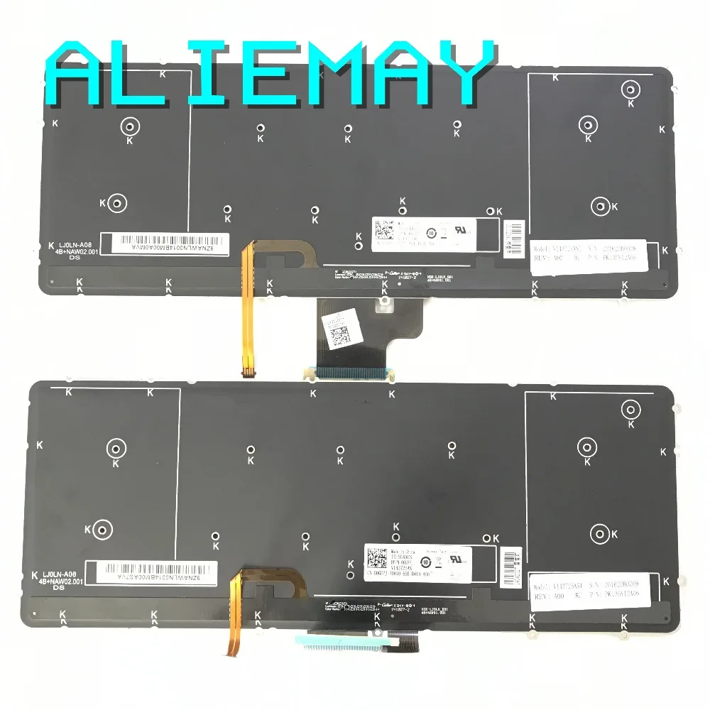Совершенно новая Оригинальная русская клавиатура с подсветкой для DELL XPS15 9530 PRECISION