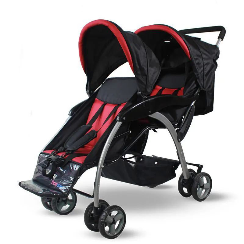 Новые Близнецы Детская Коляска Складной Детские Коляски Для Двойни Light Weight Travel