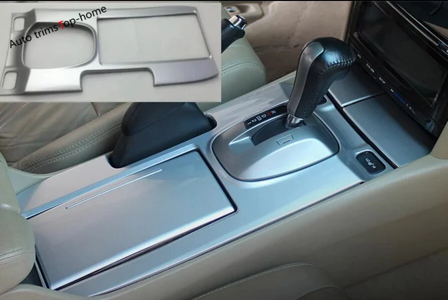 

Yimaautotrims Gear Shifter Box Panel Molding Cover Trim A Set Fit For Honda Crosstour 2014 2015 2016 ABS Interior Mouldings