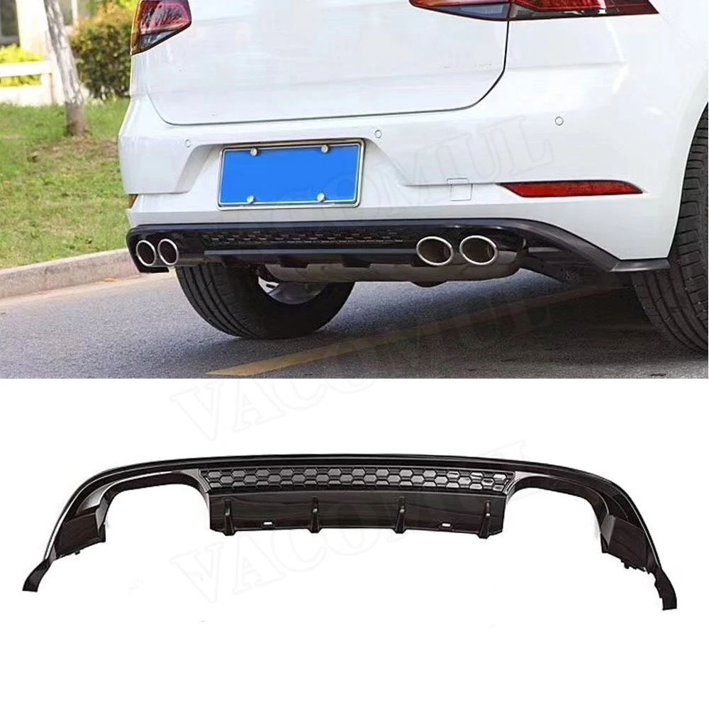 Новинка задний спойлер для гольфа диффузор губ VW Volkswagen Golf 7 5 MK7.5 Standard и GTI 2017 2018 2019 PP