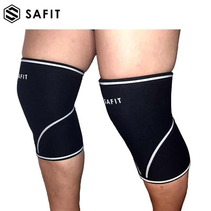 Рукава до колена компрессионный неопрен 7 мм для мужчин и женщин приседаний