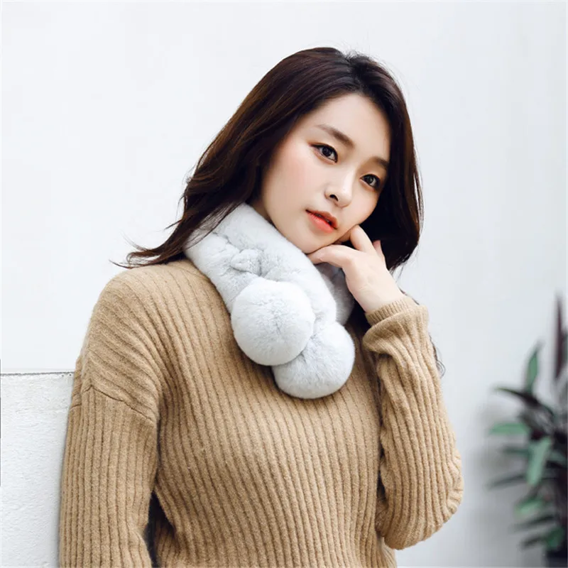 2019 модные зимние толстые сапоги на искусственном кроличьем меху шарф soarf