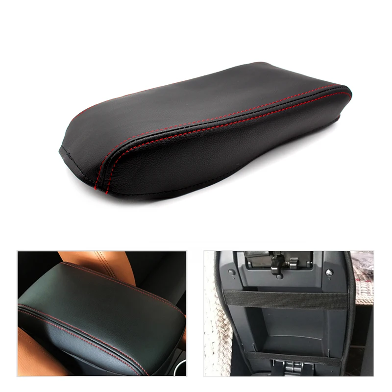

Car Door Handle Panel/ Center Control Armrest Box Microfiber Leather Trim Protective Cover For VW Golf 6 MK6 2010 2011 2012 2013