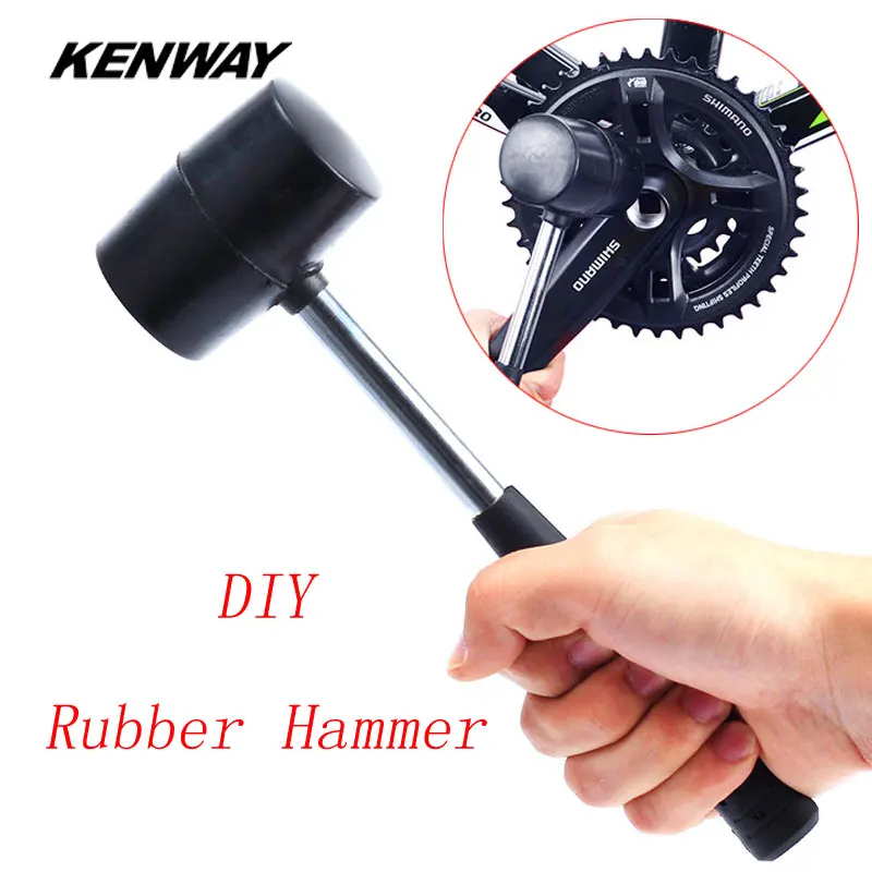 

KENWAY Multifunctional Bicycle Rubber Hammer Non-Slip MTB Mountain Road Bike Headset Axis Installation Disassembly Repair Tool