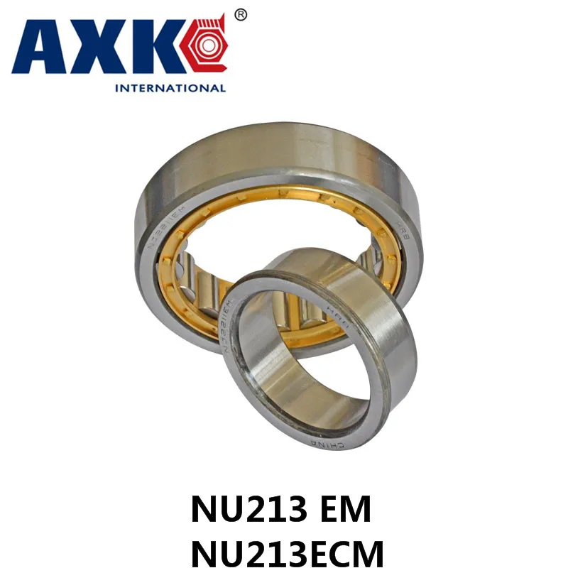 

Axk Nu213 Em Or Nu213ecm (65x120x23mm)brass Cage Cylindrical Roller Bearings Abec-1,p0