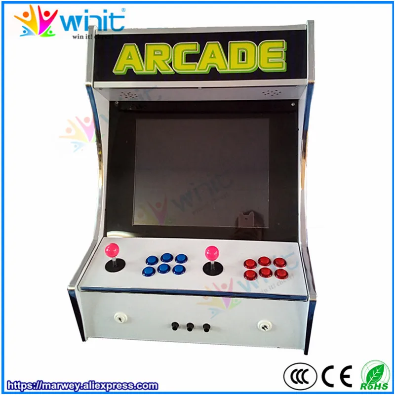 Бартоп Пандора 5 аркадный шкаф 1299 игры 2 игрока 19 дюймов ЖК видео дисплей