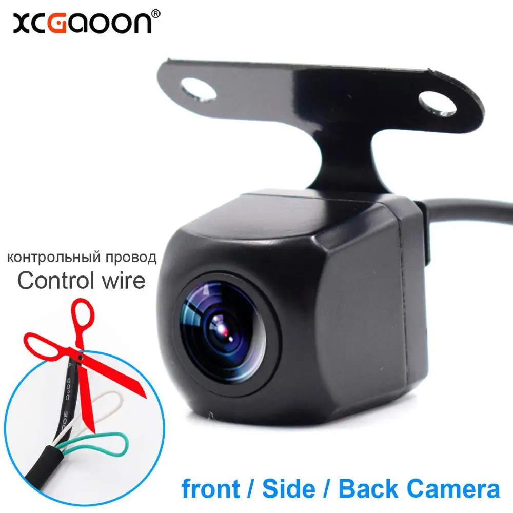 XCGaoon металлическая CCD Автомобильная передняя сторона задняя камера заднего вида