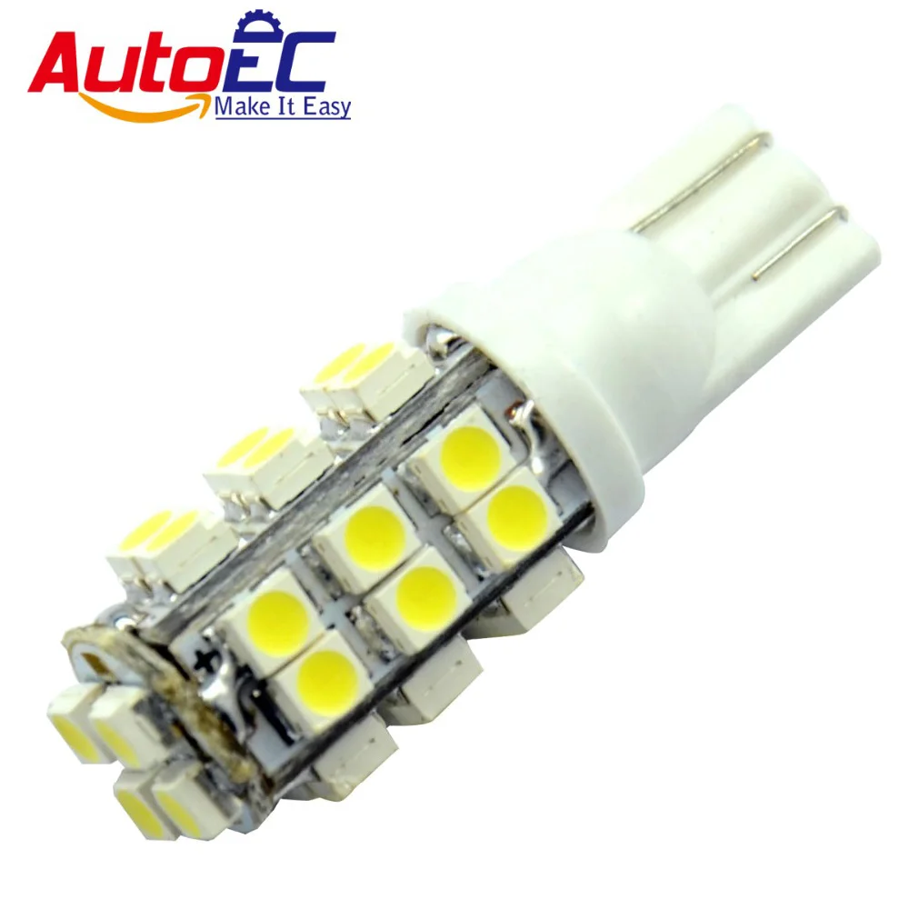 

Автомобильные светодиодные лампы AutoEC T10 194 168 W5W 1210 28SMD DC 12 В, 10 шт., стандартные, белые, красные, синие, бесплатная доставка # LB08