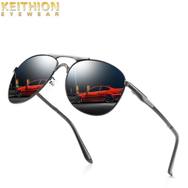 KEITHION Модные солнцезащитные очки Для мужчин поляризационные UV400 вождения