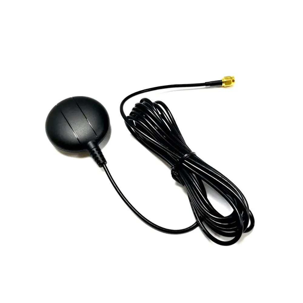 

RG174 2m GPS GLONASS Dual Antenna, Vehicle Navigation Active Antenna,GPS Positioning Antenna SMA Connector GNSS Antenna TOPGNSS