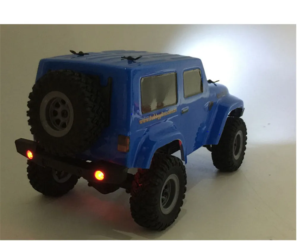 URUAV 1/2 батарея D1RC 1/24 2,4G 4WD Мини Rc автомобиль пропорциональное управление водонепроницаемый гусеничный электрический автомобиль РТР модель для детей