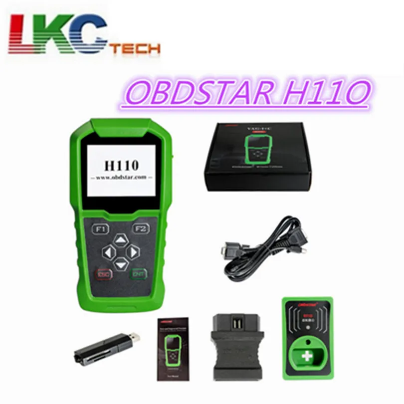 Новинка 2019 OBDSTAR H110 для смартфона IMMO + KM инструмент с поддержкой NEC 24C64 и RFID
