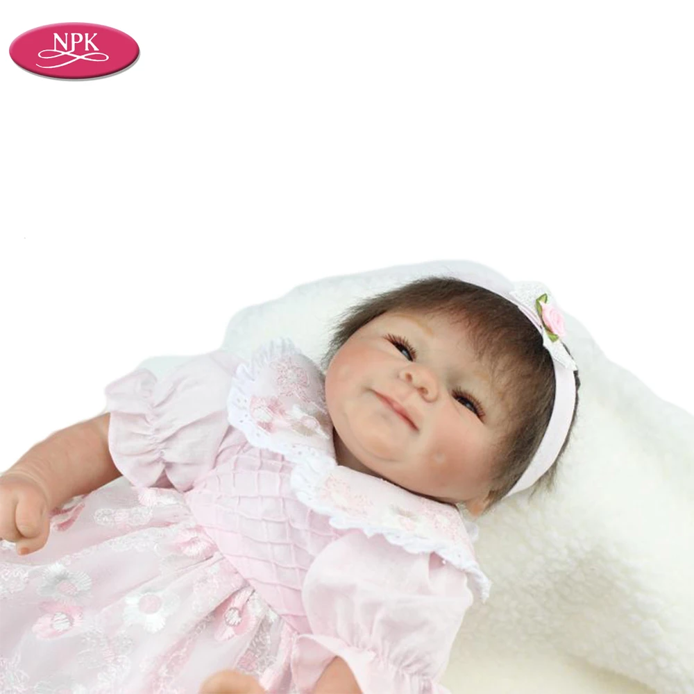 NPK силиконовые куклы для новорожденных Adora реалистичные Bonecas Bebe Menina детские