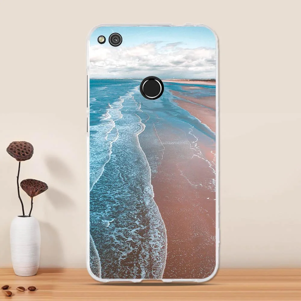 For Huawei Honor 8 lite Case Silicone Funda for P8 Lite 2017 Cover Soft TPU Coque P9 Capa | Мобильные телефоны и