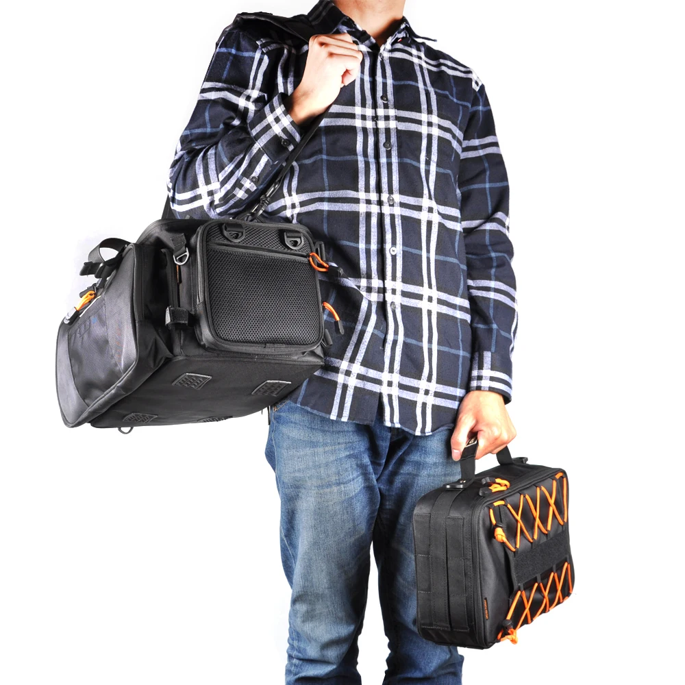 DREAM FISHING 45.5x25x21cm Multifunction Fishing Bag 2 Bags Bolsa De Pesca Waterproof Tools Lure Outdoor | Спорт и развлечения
