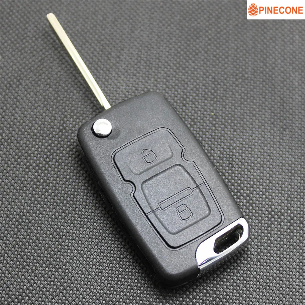 

PINECONE for GEELY EMGRAND EC715 EC718 GLEAGLE GX7 ENGLON SC7 SX7 Car Key Case 2 Buttons Uncut Right Blade Remote Key Shell 1PC