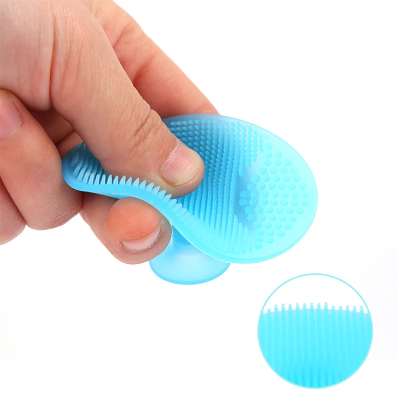 Fashion Effective Washing Brush Scrubber Board Silicone Cleaning Mat Moisturizing Soft Face Tools | Красота и здоровье