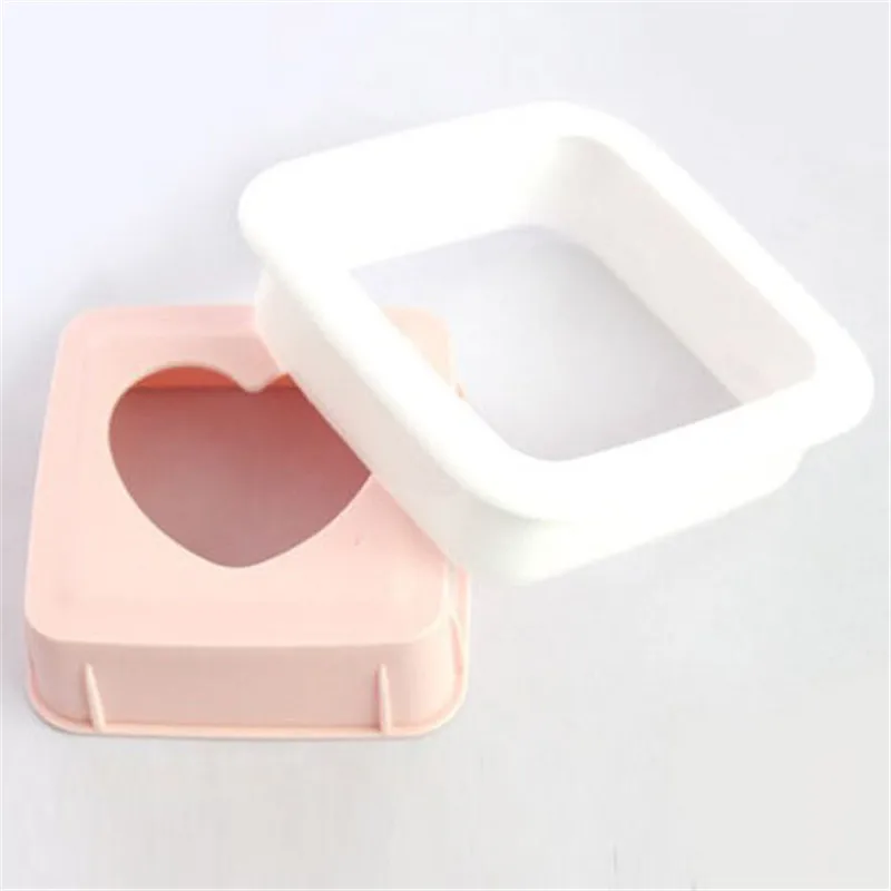 Сэндвич пресс форм Love Heart Shaped изготовление хлебных тостов нарезчик сэндвич