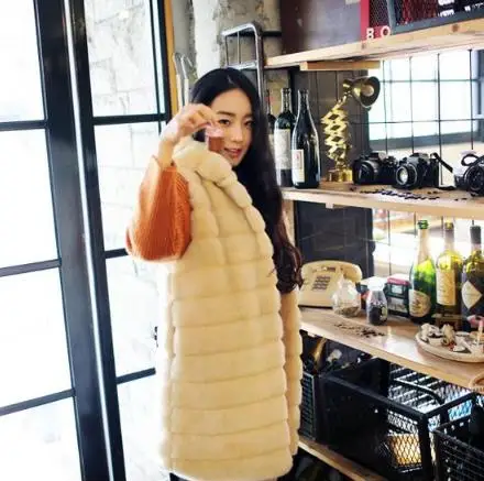 Новинка 2019 зимняя женская куртка из искусственного меха пальто пушистое верхняя