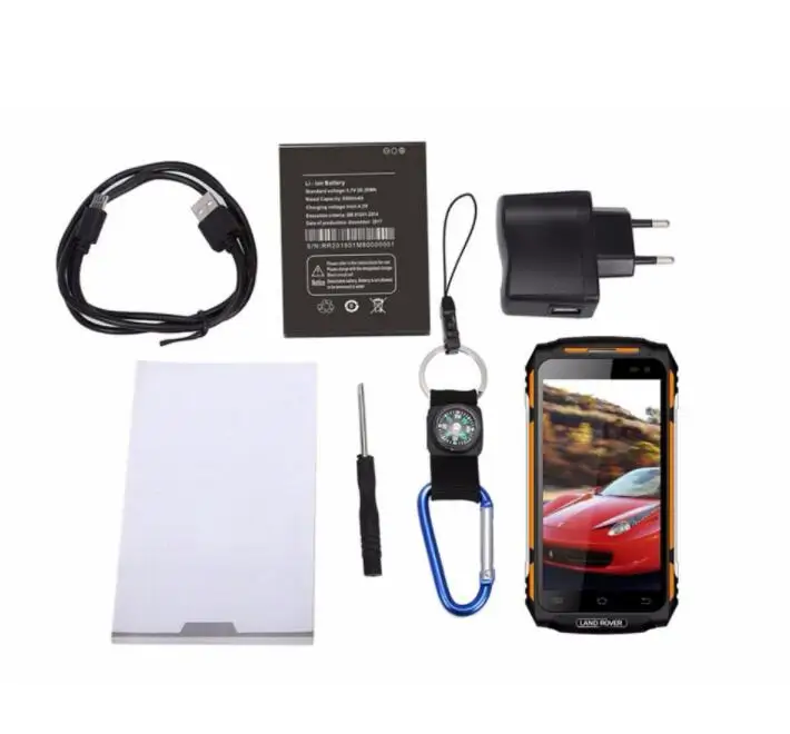 Бесплатный подарок GUOPHONE X2 IP67 Водонепроницаемый смартфон 5500 mAh 5 0 дюйма HD 2 GB + 16 8.0MP