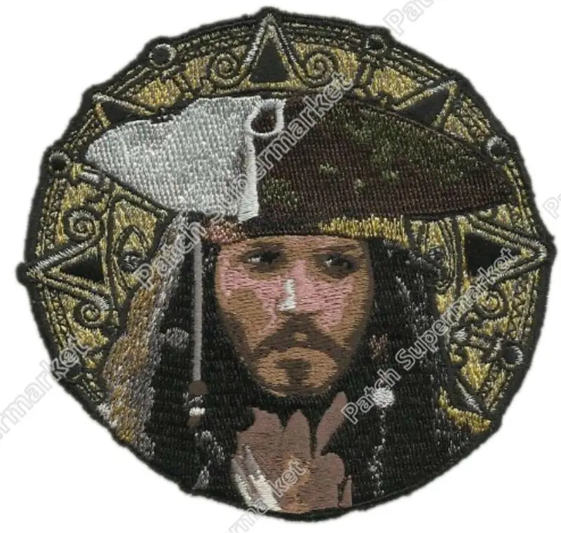 Нашивки пиратские 4 дюйма для одежды значок из сериала ТВ и фильмов косплея