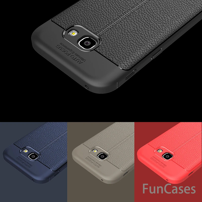 Роскошные Чехлы для samsung Galaxy A3 2017 случай ТПУ флип кожаный защитный Back Полный