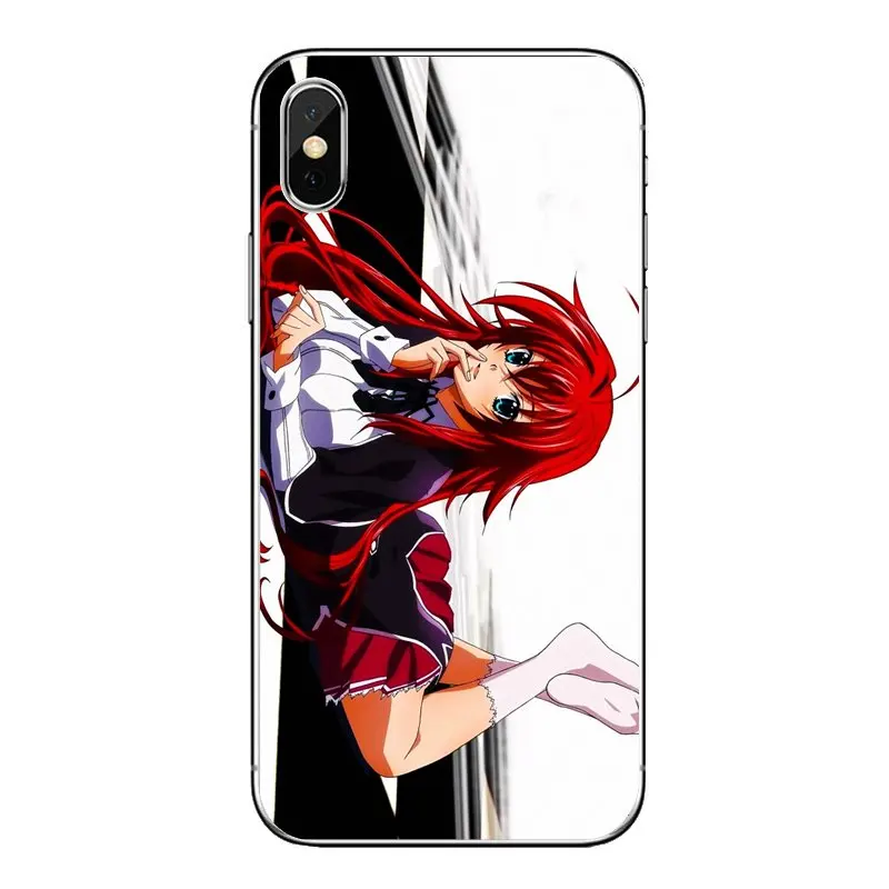 Высокая школа DXD Япония Аниме Akeno Rias Gremory чехлы для телефонов iPod Touch iPhone 4 4S 5 5S 5C SE 6 S 7