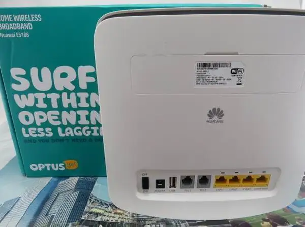 Разблокированный беспроводной шлюз Huawei E5186 Wi Fi роутер Cat6 с LTE 300 Мбит/с 4G FDD 700/1800/2600