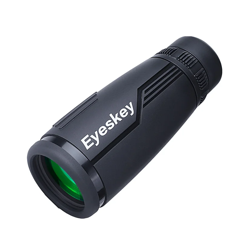 

Компактный и портативный монокуляр Eyeskey Bak4 Prism Optics FMC, водонепроницаемый телескоп HD для кемпинга на открытом воздухе