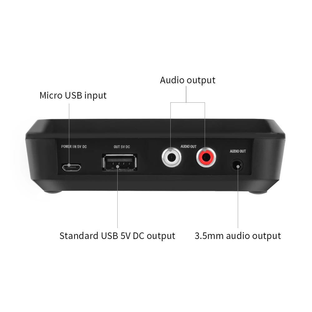 YKSO NFC Беспроводной стерео Bluetooth аудио приемник Портативный адаптер Поддержка 3 5