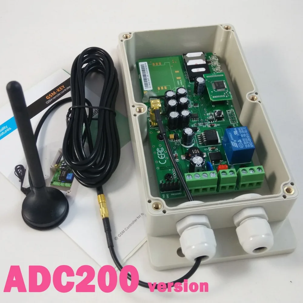 Хороший диапазон AC/DC12 24V GSM контроллер доступа для раздвижных ворот открывателя