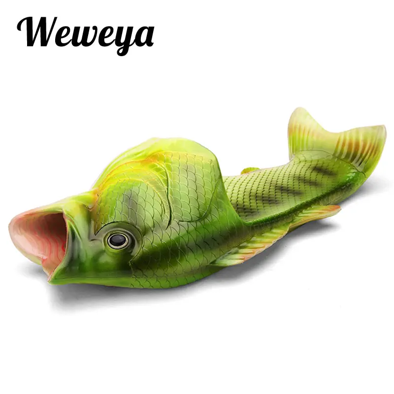 Weweya/Новинка; Летняя обувь; мужские сандалии; шлепанцы с открытым носком; Вьетнамки; пляжные Оригинальные шлепанцы на Хэллоуин