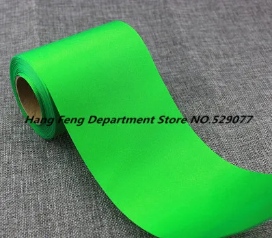 Green 1 22 ярдов/рулон 10 см шириной 34 цвета шелковая лента атласная лента Diy свадебный фестиваль сцена потолок стул ремень украшение Материал - Цвет: Green 1